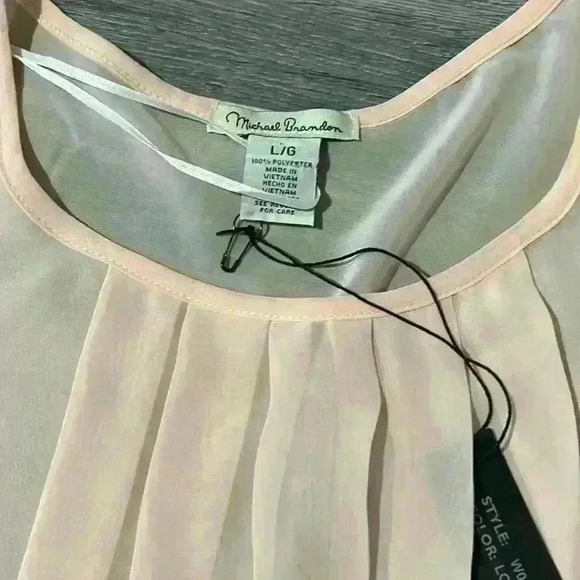 Michael Brandon sheer top - Picture 4 of 4